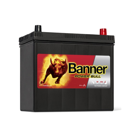 Banner Power Bull P4523 Asia 45 A/h 390 А R+ 238x129x203 мм - 1